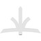 Ekena Millwork Davenport Architectural Grade PVC Gable Bracket, 72"W x 48"H x 2"D x 6"F, 16/12 Pitch GBP072X48X0206DAV00 - alternate 4